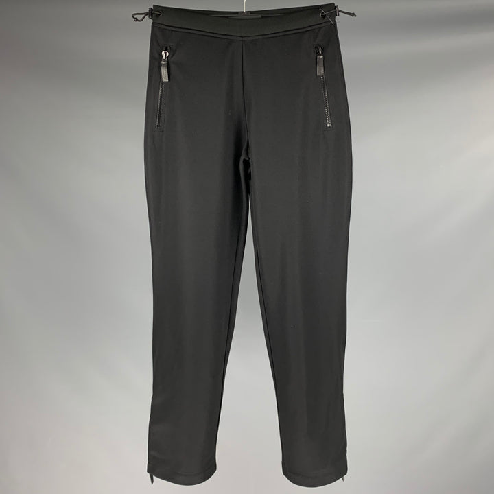 BURBERRY Size S Black Polyester Sweatpants Casual Pants