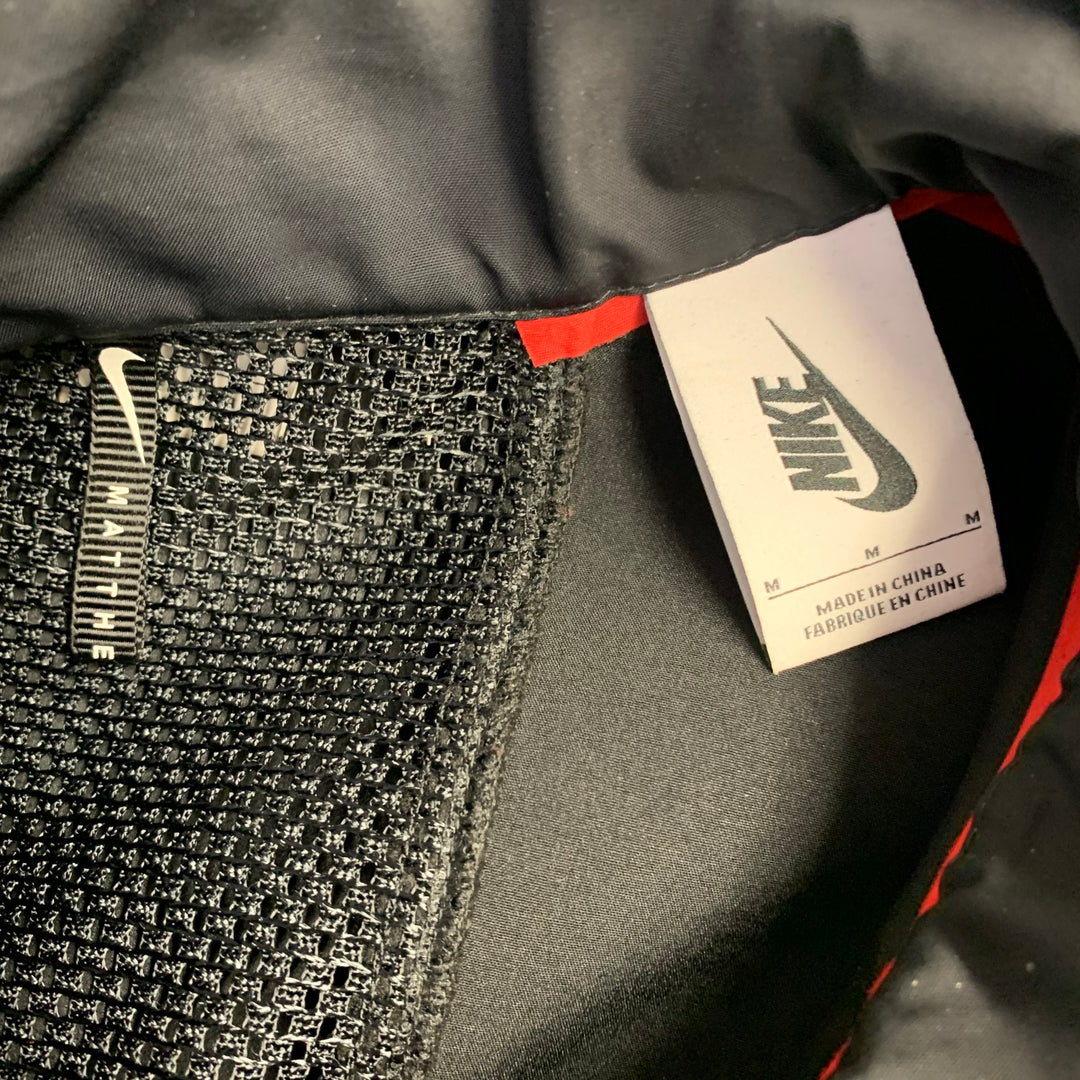 NIKE x MMW Size M Black Fleece Polyester Zip Up Vest Layer Jacket