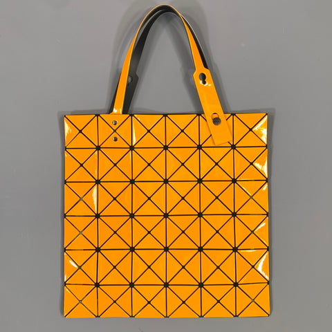 BOA BOA ISSEY MIYAKE Orange Triangle Tote Bag