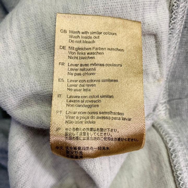 SCOTCH AND SODA Size M Grey Heather Cotton Blend Hooded Sweatshirt