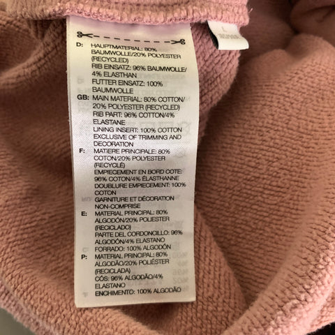Y-3 Size L Dusty Pink Polyester Blend Sweat Shorts