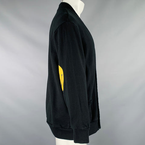 KAPITAL Size S Black Yellow Cotton Snaps Jacket