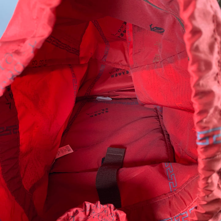 EASTPAK x RAF SIMONS SS18 Blade Runner Red Clear PVC Snaps Backpack