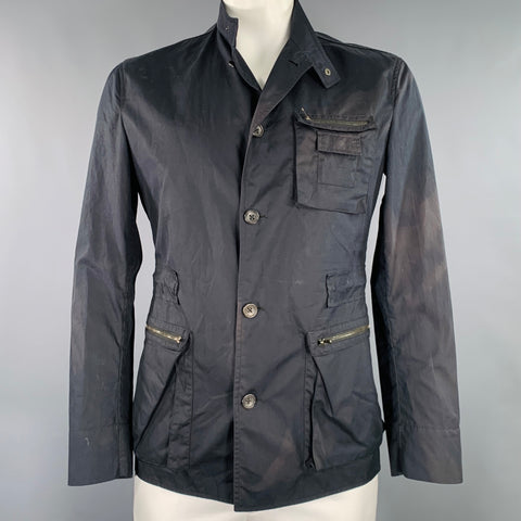 JIL SANDER Taille 42 Doudoune Parka Noire