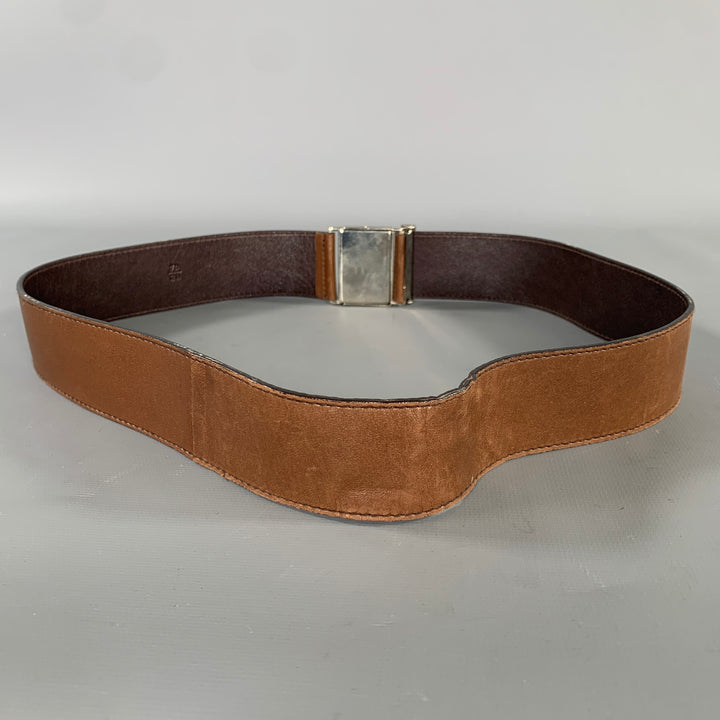 PRADA Brown Leather Belt
