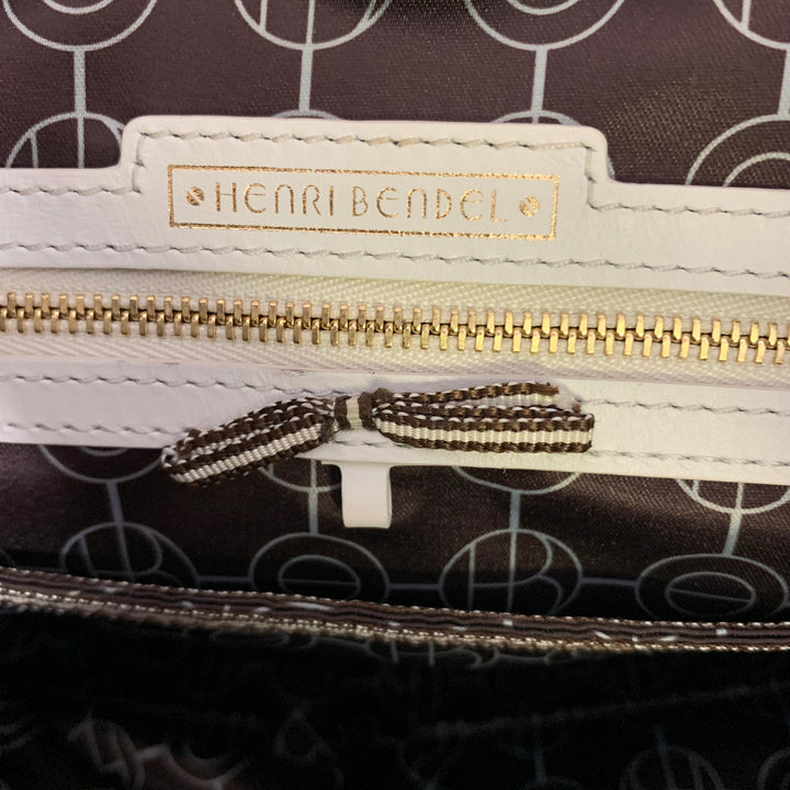 HENRI BENDEL Black Saffiano Leather Hobo Bags