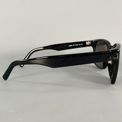 SALVATORE FERRAGAMO Black Acetate Sunglasses