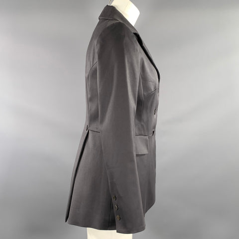 STYLE Size M Grey Mint Cotton Blend Jacket Indoor Blazer