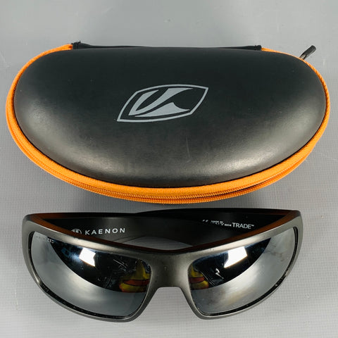 KAENON Matte Black Acetate Polarized Sunglasses