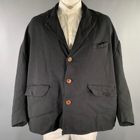 Veste oversize COMME des GARCONS en polyester noir taille L