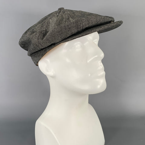 MONSIVAIS & CO. Size One Size Grey Canvas Cotton Hats