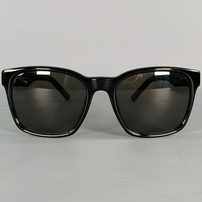 SALVATORE FERRAGAMO Black Acetate Sunglasses