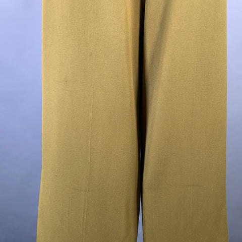 HAIDER ACKERMANN Size S Olive Green Viscose Elastic Waistband Casual Pants
