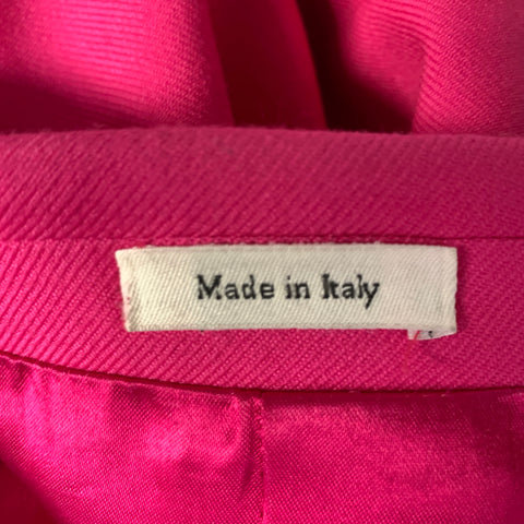 ALEXANDER MCQUEEN Chest Size 36 Pink Wool Peak Lapel 30 30 Suit