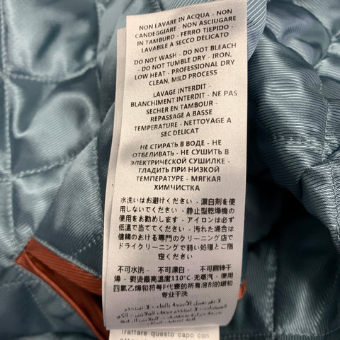 GUCCI Size 36 Beige Multi Color Graphic Silk Blouson Jacket