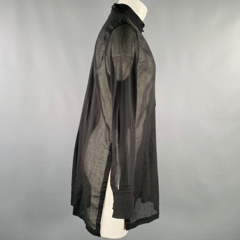 MARCO SCAIANO BERLIN Tunique noire en coton taille M, manches longues