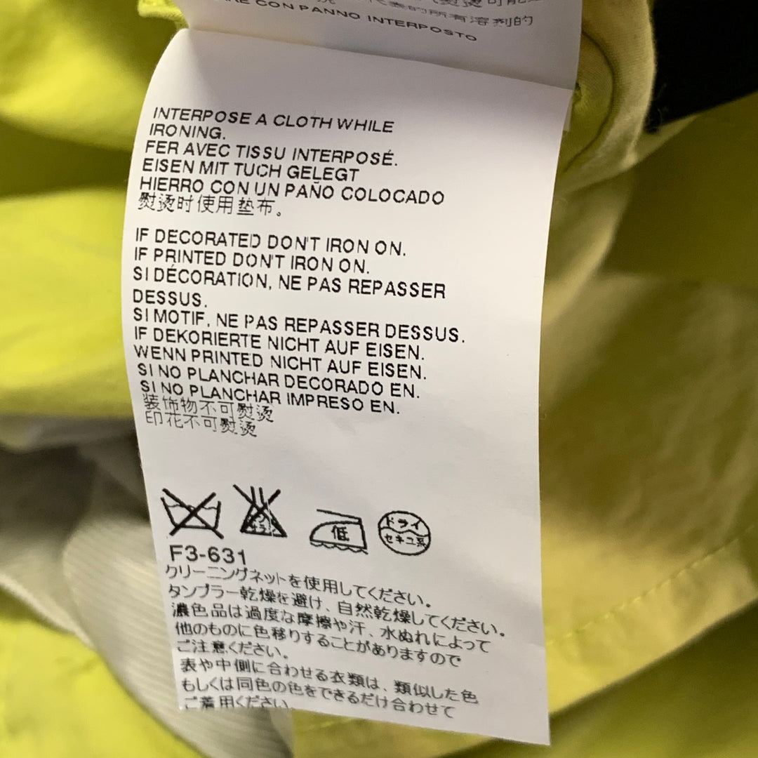 VIKTOR & ROLF Size 38 Yellow Cotton Blend Single Breasted Sport Coat