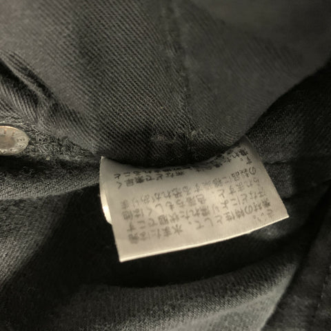 L.G.B Size 32 Black Distressed Cotton Polyurethane Cropped Jeans