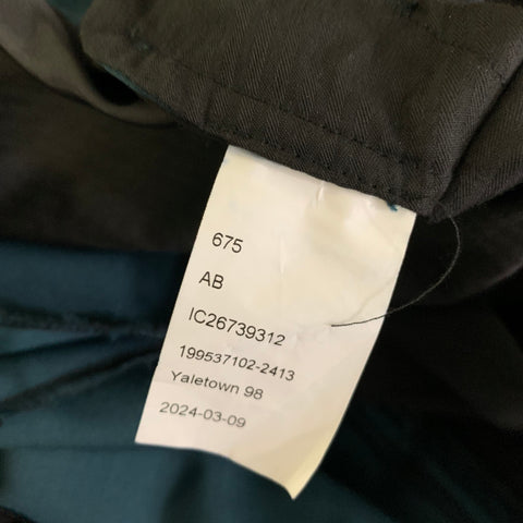 INDOCHINO Chest Size 40 Teal Wool & Mohair 34 30 Suit