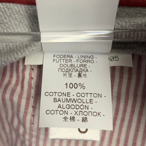 BRUNELLO CUCINELLI Size 32 Grey Charcoal Wool Pleated Dress Pants
