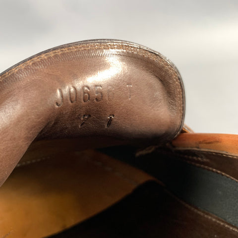 TOM FORD 2019 Size 8 Brown Leather Penny Loafers