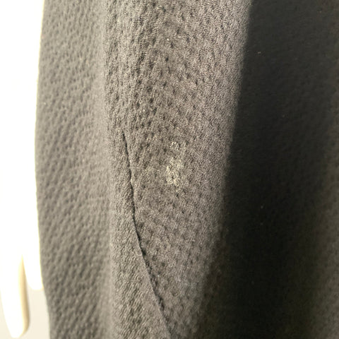 JULIETTE OZOUF Size M Black Wool Blend Textured Knee Length Dress