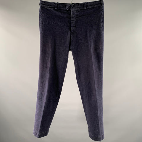PT TORINO Size 34 Navy Heather Straight leg Chino Pants