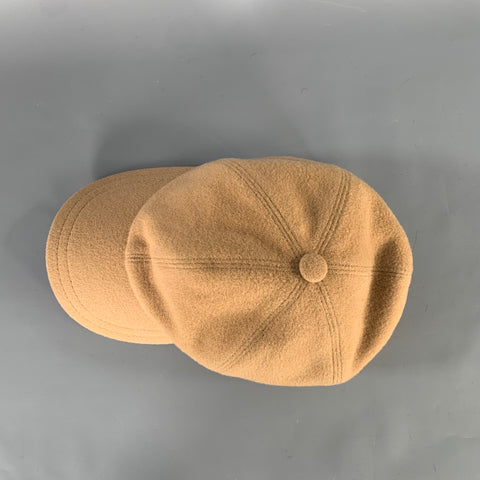 BARNEY'S NEW YORK Taille Unique Chapeaux en Laine Camel
