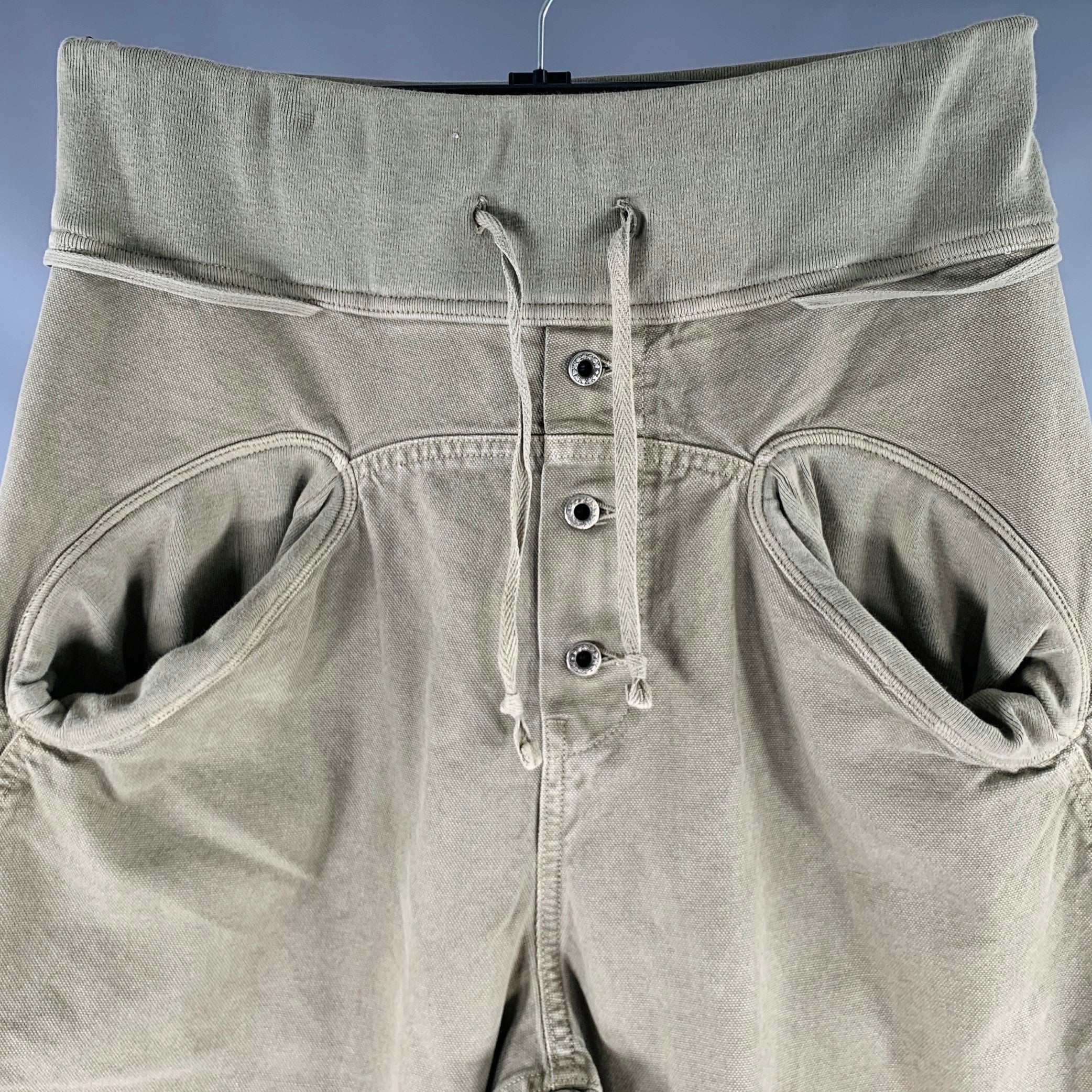 Kapital archive sarouel pants サルエルパンツ KAPITAL Size M -Sarouel- Green Cotton Drop Crotch Casual