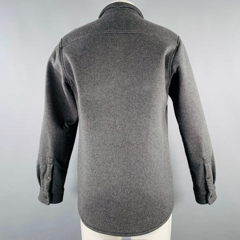 CALVIN KLEIN COLLECTION Size M Grey Wool Blend Jacket