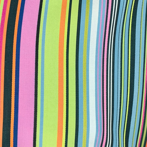 ETRO Camisa de manga larga con botones de algodón a rayas multicolor talla XL