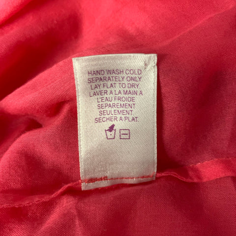 CALYPSO Size M Pink Cotton Button Up Shirt