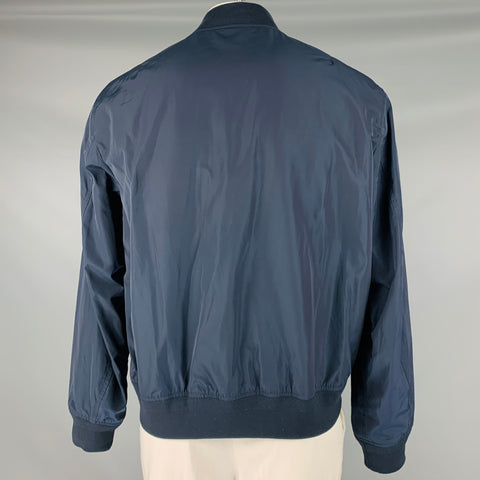 RALPH LAUREN Taille XL Veste Bomber en Polyester Marine