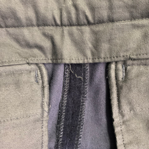 KOLOR Size L Navy Cotton Velvet Joggers Casual Pants