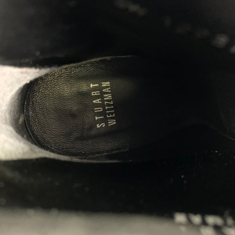 STUART WEITZMAN Size 9 Black Suede Chelsea Boots