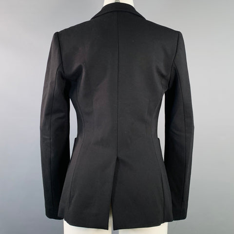 Veste Blazer DOROTHEE SCHUMACHER Taille 2 Mélange Viscose Noir