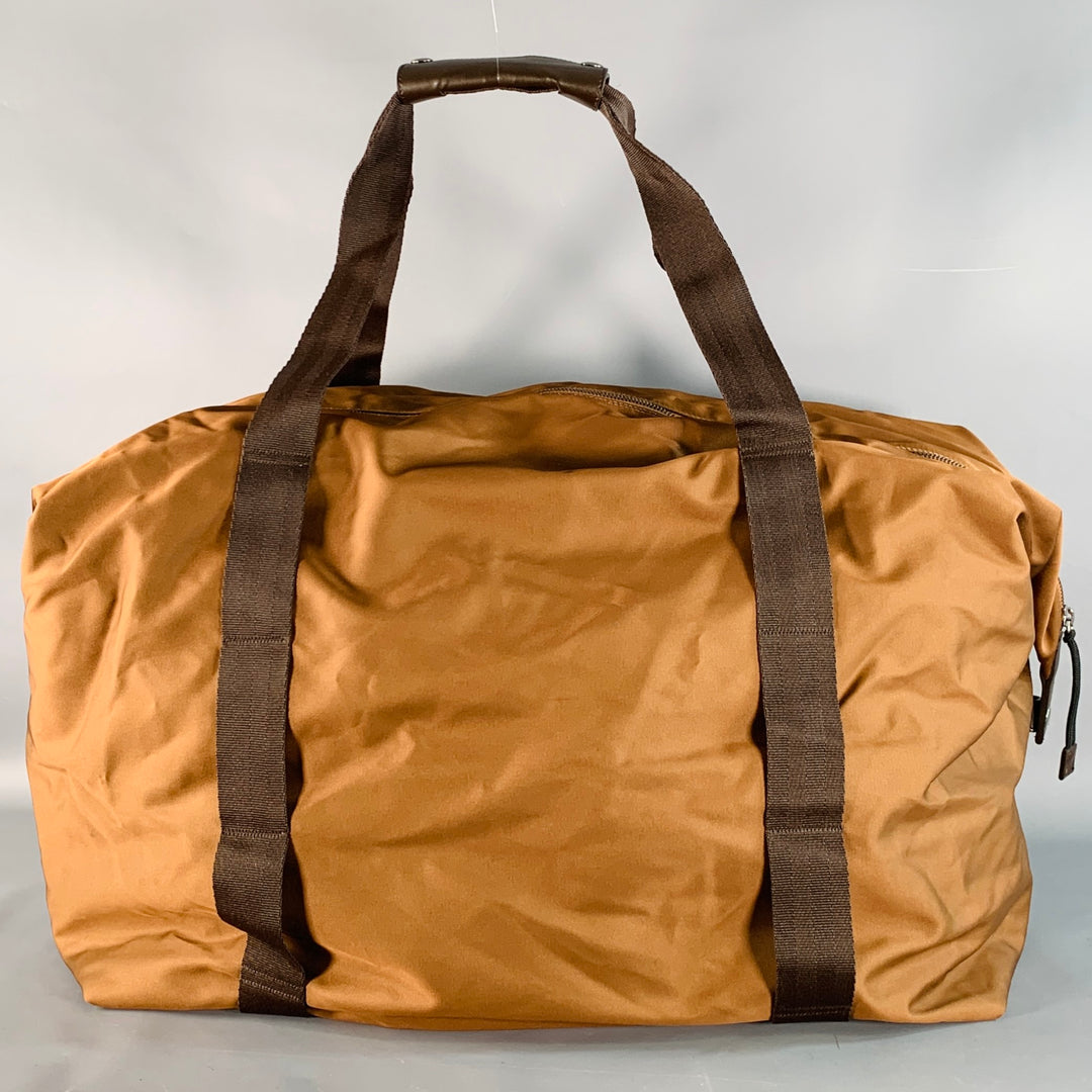 STELLA McCARTNEY Brown Tobacco Nylon Duffle Bag
