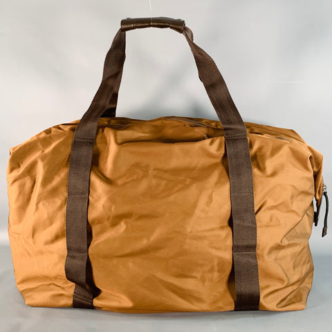 STELLA McCARTNEY Brown Tobacco Nylon Duffle Bag