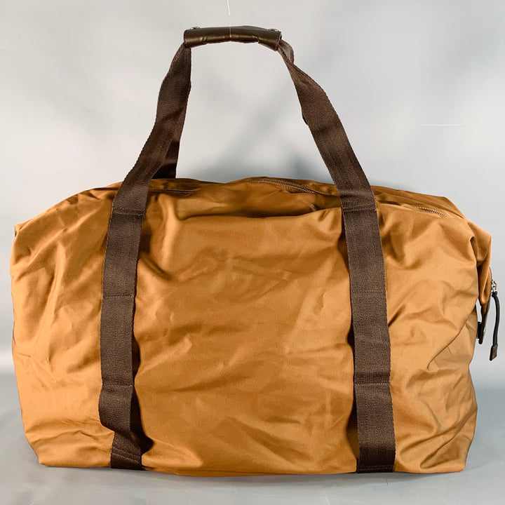 STELLA McCARTNEY Brown Tobacco Nylon Duffle Bag