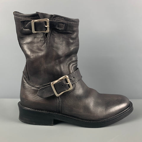 JUNYA WATANABE Size 7 Brown Leather Desert Boots