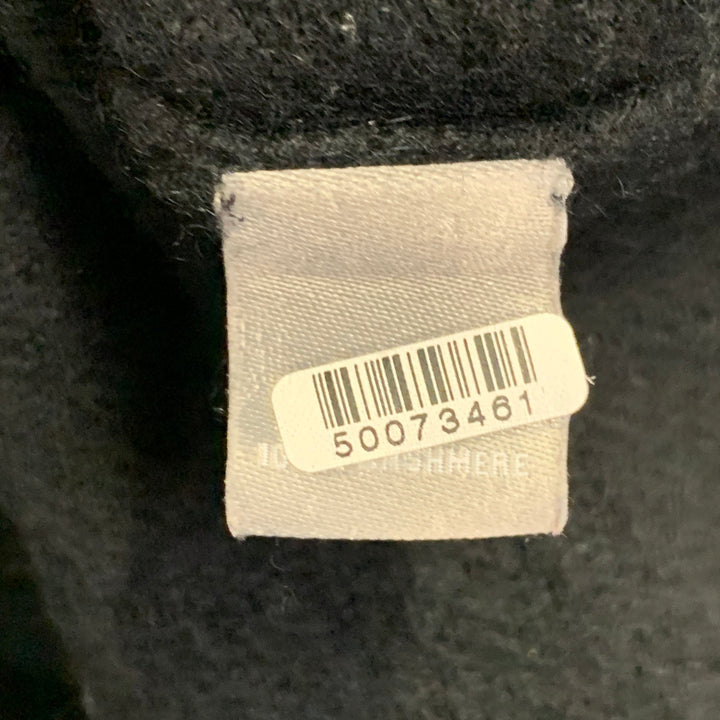 NEIMAN MARCUS Size XL Black Cashmere Turtleneck Sweater