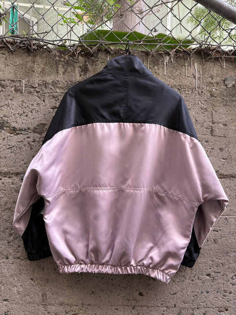 ENFANTS RICHES DEPRIMES ERD SS2019 Size L Pink Black Color Block Nylon Pullover Jacket