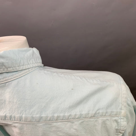 POLO by RALPH LAUREN Size XL Light Blue Cotton Classic Fit Long Sleeve Shirt