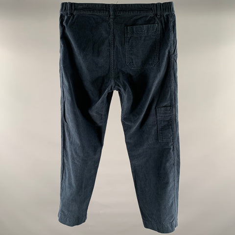 KESTIN Size 32 Navy Corduroy Cotton Relax Pants