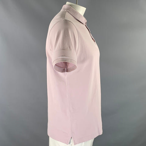 STONE ISLAND Size XL Purple Cotton Blend Polo