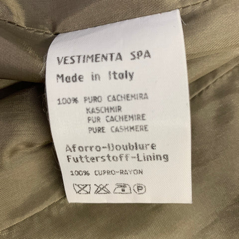 GIORGIO ARMANI Size 4 Green Sage Cashmere Double Breasted Jacket Blazer