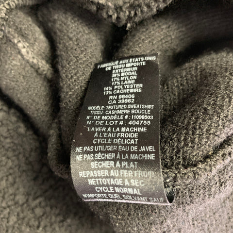 THEORY Size M Black Knit Modal Blend Crew Neck Pullover