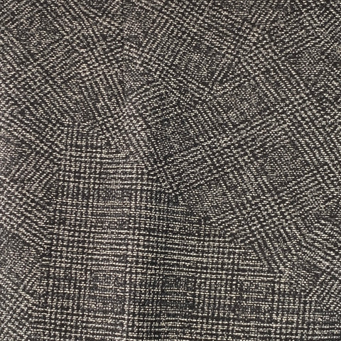 FENDI Size 30 Black Grey Glenplaid Cotton Wool Flat Front Dress Pants