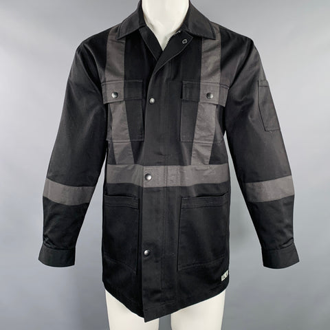 Veste U.P.W.W. Taille S Noir Rose Photo Polyester Coton