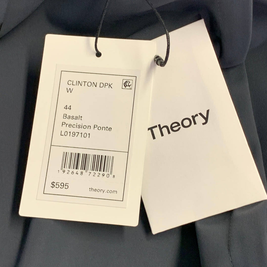 THEORY Size 44 Regular Grey Slate Polyamide Blend Sport Coat